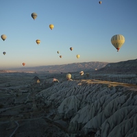 Photo de Turquie - Lunaire Uçhisar en Cappadoce